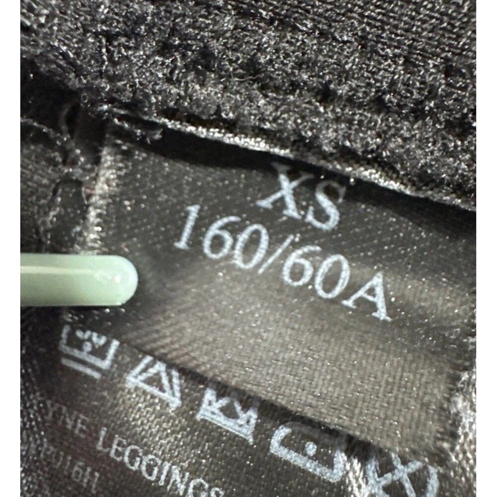 AllSaints Black Moto Zip Ankle Tyne Leggings Edgy Womens - Size XS (22x25.5) - Picture 4 of 10
